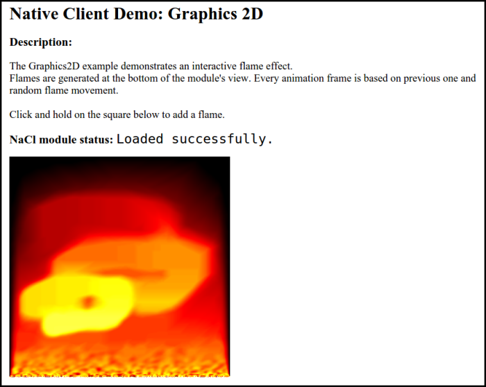 Figure 1. 2D graphics in C++ application
