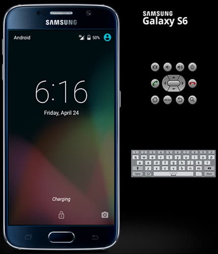 Figure 9: Samsung Emulator