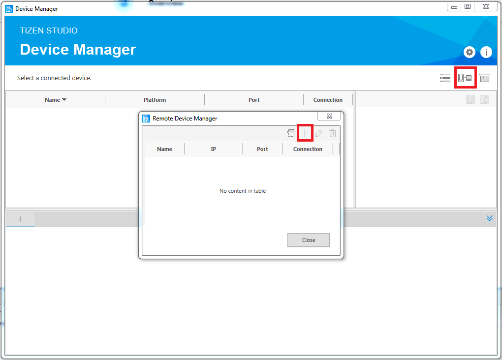 Figure 6. Remote Device Manager